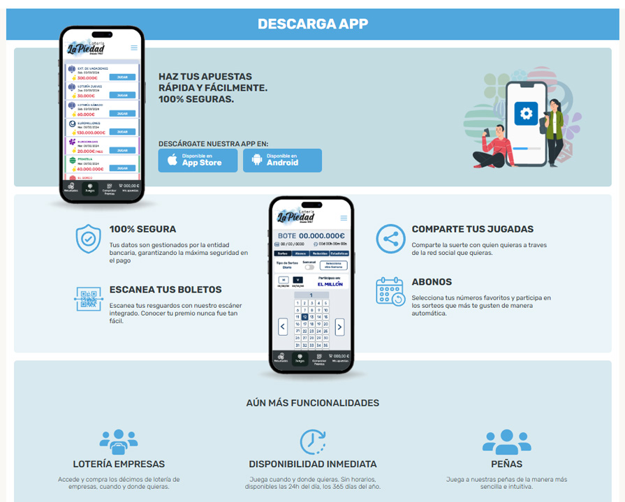 Descarga nuestra APP y compruebe todas sus ventajas