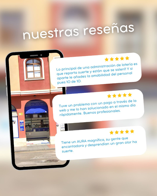Lea nuestras reseñas y valoraciones que hacen de nuestra Administración Oficial única