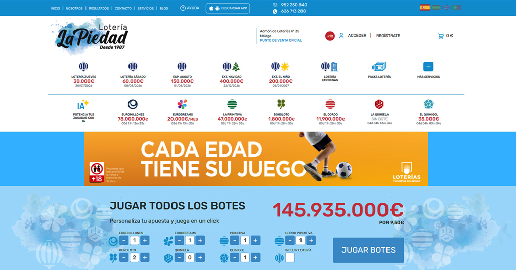 Lotería de Navidad 2026 y Próximos Sorteos: Guía Completa de Premios, Fechas y Cómo Comprar Online Sin Comisiones en Lotería La Piedad