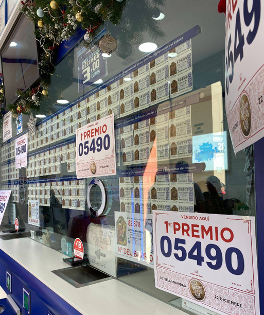 Premios concedidos o validades por la Piedad Adminstración Oficial de Loteria en España