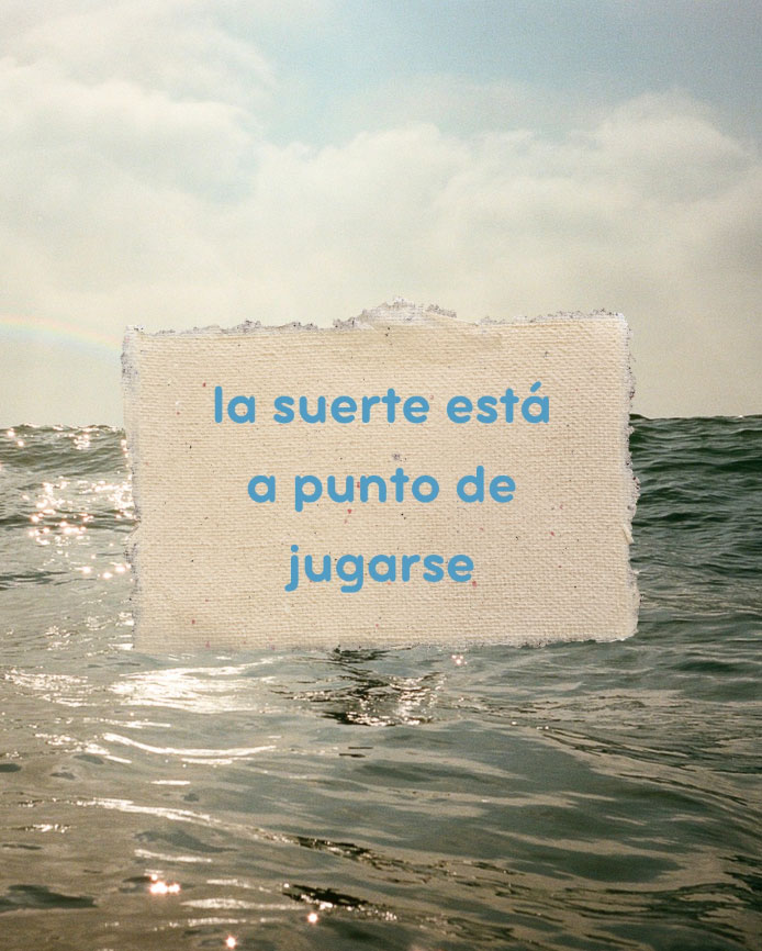 la Suerte esta a punto de Jugarse