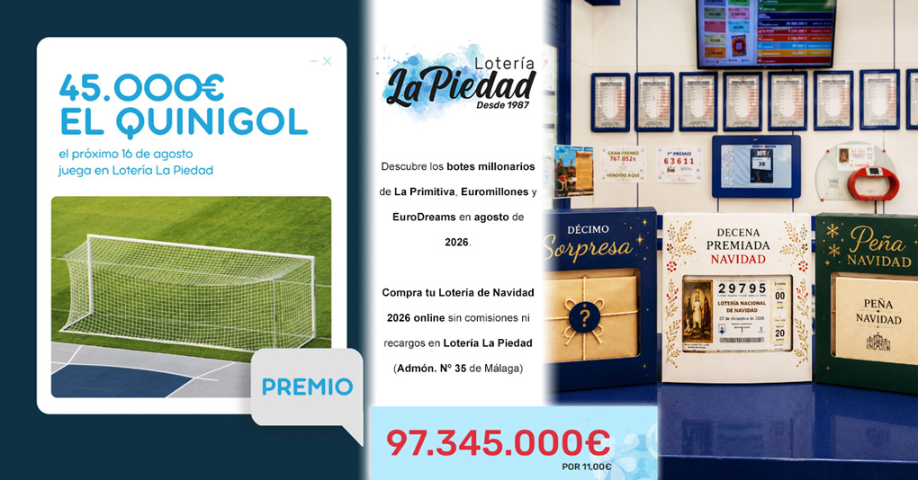 Botes Millonarios de Agosto 2026 y Lotería de Navidad Ya a la Venta: Guía Oficial para Jugar Online sin Comisiones en Lotería La Piedad